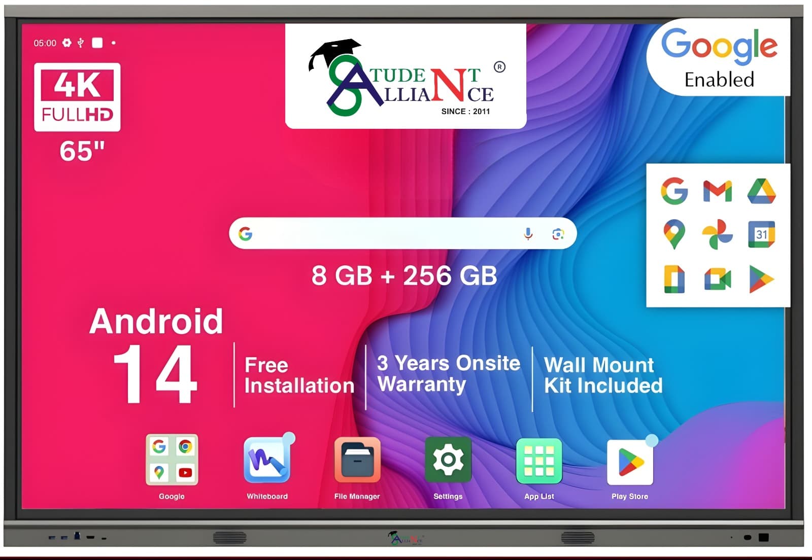 65 Inch IFPD - Interactive Flat Panel Display