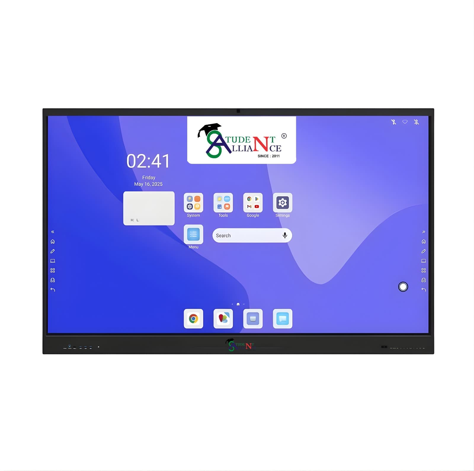 75" Google EDLA IFPD with Camera