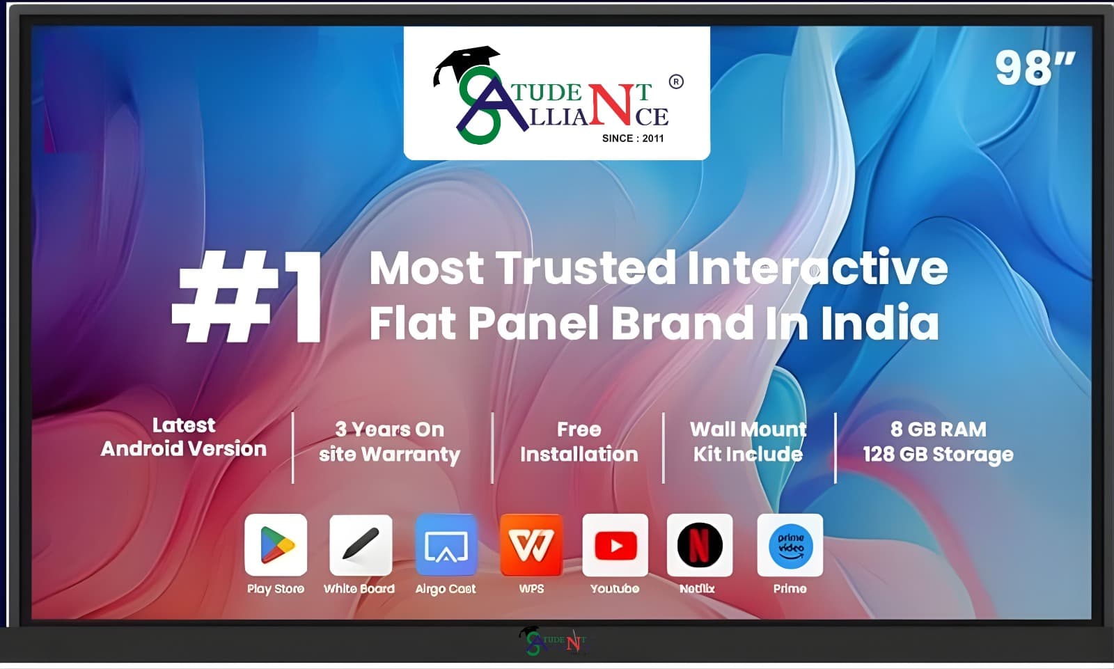 98 Inch IFPD - Interactive Flat Panel Display